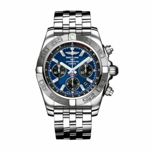 Breitling Chronomat 44 Stainless Steel / Blue / Bracelet AB011011/C789/375A — фото часов Breitling Chronomat 44 Stainless Steel / Blue / Bracelet AB011011/C789/375A — фото часов