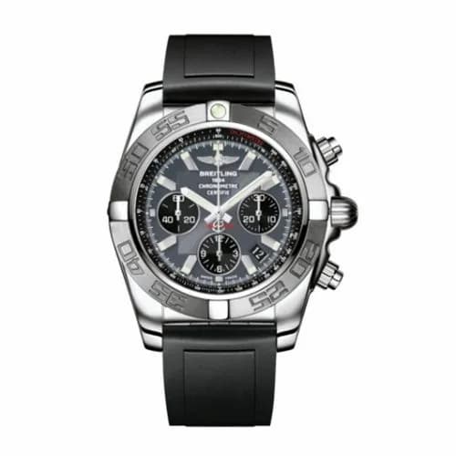 Breitling Chronomat 44 Stainless Steel / Grey / Rubber AB011011/F546/131S — фото часов Breitling Chronomat 44 Stainless Steel / Grey / Rubber AB011011/F546/131S — фото часов