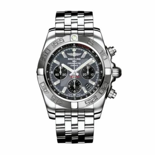 Breitling Chronomat 44 Stainless Steel / Grey / Bracelet AB011011/F546/375A — фото часов Breitling Chronomat 44 Stainless Steel / Grey / Bracelet AB011011/F546/375A — фото часов