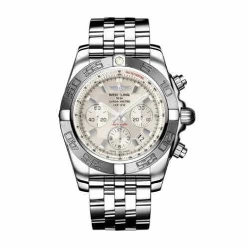 Breitling Chronomat 44 Stainless Steel / Silver / Bracelet AB011011/G684/375A — фото часов Breitling Chronomat 44 Stainless Steel / Silver / Bracelet AB011011/G684/375A — фото часов