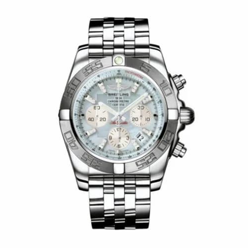 Breitling Chronomat 44 Stainless Steel / MOP / Bracelet AB011011/G686/375A — фото часов Breitling Chronomat 44 Stainless Steel / MOP / Bracelet AB011011/G686/375A — фото часов