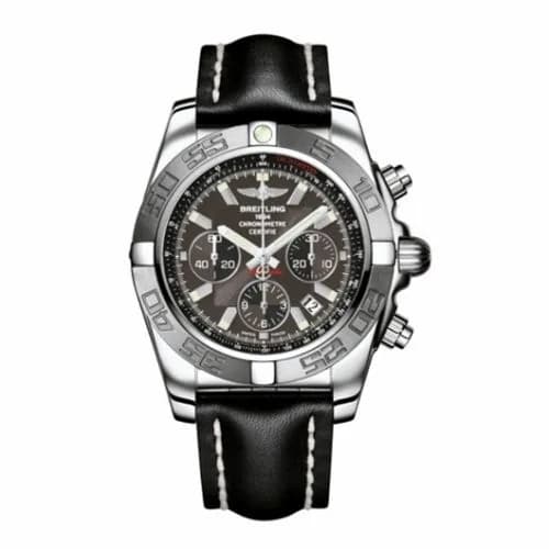 Breitling Chronomat 44 Stainless Steel / Grey / Calf AB011011/M524/435X — фото часов Breitling Chronomat 44 Stainless Steel / Grey / Calf AB011011/M524/435X — фото часов