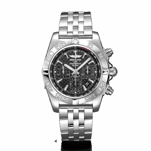 Breitling Chronomat 44 Stainless Steel / Carbon / Bracelet AB0110121B2A1 — фото часов Breitling Chronomat 44 Stainless Steel / Carbon / Bracelet AB0110121B2A1 — фото часов
