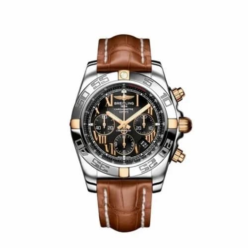Breitling Chronomat 44 Stainless Steel / Rose Gold / Black - Roman IB011012/B957 — фото часов Breitling Chronomat 44 Stainless Steel / Rose Gold / Black - Roman IB011012/B957 — фото часов