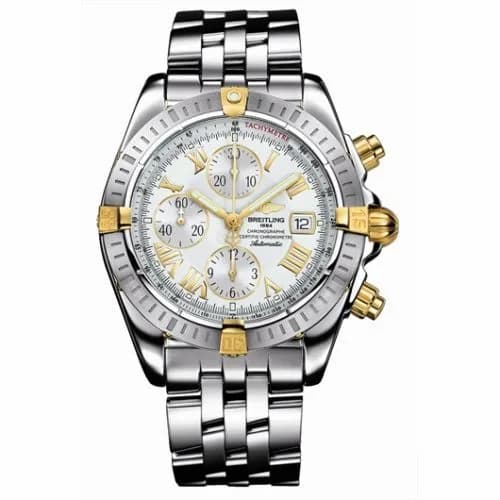 Breitling Chronomat Evolution Stainless Steel / Yellow Gold / Silver - Roman B1335611/A675 — фото часов Breitling Chronomat Evolution Stainless Steel / Yellow Gold / Silver - Roman B1335611/A675 — фото часов