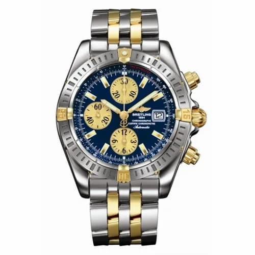 Breitling Chronomat Evolution Stainless Steel / Yellow Gold / Blue B1335611/C646 — фото часов Breitling Chronomat Evolution Stainless Steel / Yellow Gold / Blue B1335611/C646 — фото часов