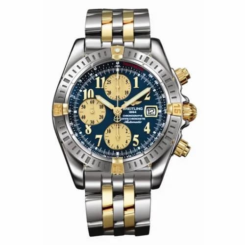 Breitling Chronomat Evolution Stainless Steel / Yellow Gold / Blue B1335611/C648 — фото часов Breitling Chronomat Evolution Stainless Steel / Yellow Gold / Blue B1335611/C648 — фото часов