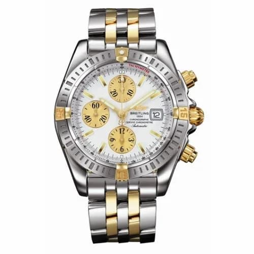 Breitling Chronomat Evolution Stainless Steel / Yellow Gold / Silver B1335611/G570 — фото часов Breitling Chronomat Evolution Stainless Steel / Yellow Gold / Silver B1335611/G570 — фото часов