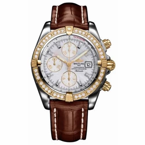 Breitling Chronomat Evolution Stainless Steel / Yellow Gold - Diamond / MOP C1335611/A647 — фото часов Breitling Chronomat Evolution Stainless Steel / Yellow Gold - Diamond / MOP C1335611/A647 — фото часов
