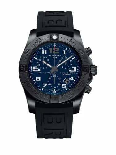 Breitling Chronospace Evo Night Mission / Blue / Rubber V7333010.C939.152S