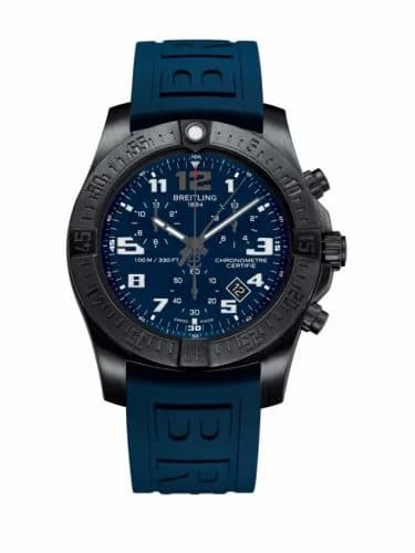 Breitling Chronospace Evo Night Mission / Blue / Rubber V7333010.C939.158S