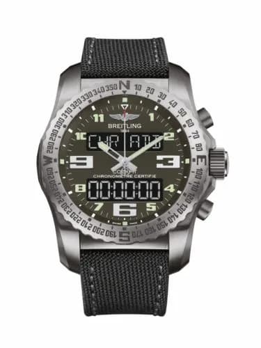 Breitling Cockpit B50 Titanium / Grey / Military / Pin EB5010B1/M532/100W/A20BASA.1