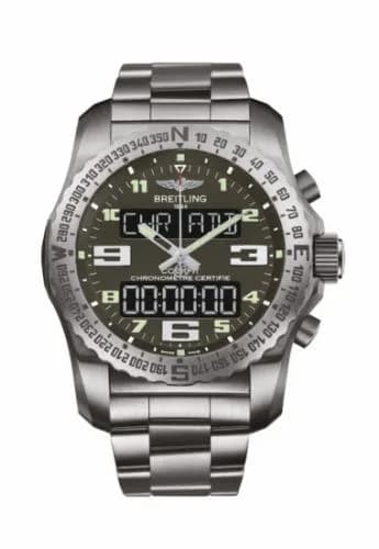 Breitling Cockpit B50 Titanium / Grey / Bracelet EB5010B1/M532/176E — фото часов Breitling Cockpit B50 Titanium / Grey / Bracelet EB5010B1/M532/176E — фото часов