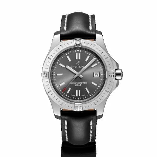Breitling Chronomat Colt 41 Automatic Tempest Grey / Calf / Pin A17313101F1X1 — фото часов Breitling Chronomat Colt 41 Automatic Tempest Grey / Calf / Pin A17313101F1X1 — фото часов