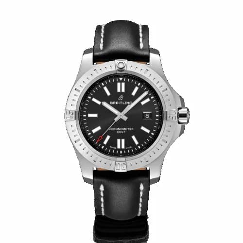 Breitling Chronomat Colt 44 Automatic Black / Calf / Folding A17388101B1X2