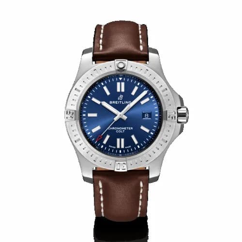 Breitling Chronomat Colt 44 Automatic Blue / Calf / Pin A17388101C1X2
