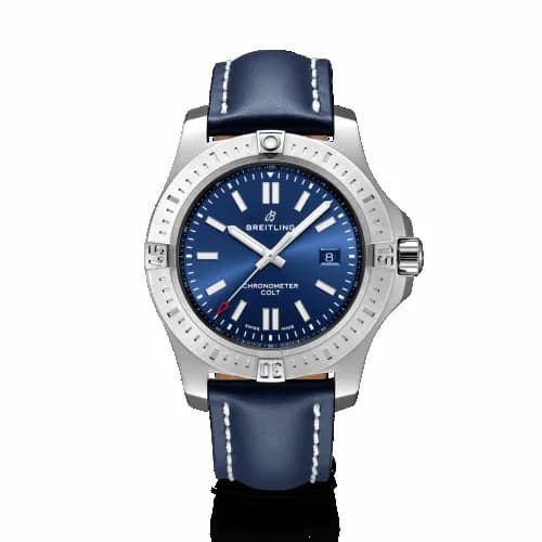 Breitling Chronomat Colt 44 Automatic Blue / Calf / Folding A17388101C1X3 — фото часов Breitling Chronomat Colt 44 Automatic Blue / Calf / Folding A17388101C1X3 — фото часов