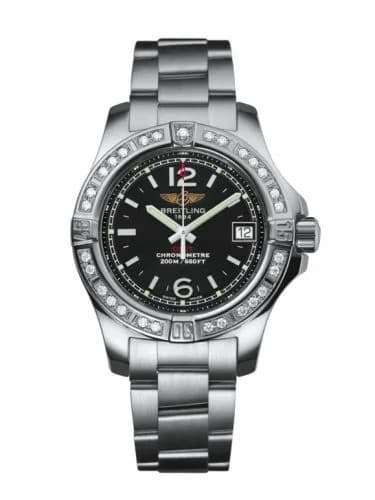 Breitling Colt Lady Diamond / Volcano Black / Bracelet A7738853/BD46/175A — фото часов Breitling Colt Lady Diamond / Volcano Black / Bracelet A7738853/BD46/175A — фото часов
