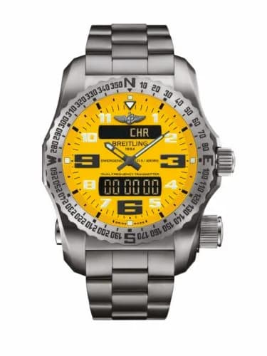 Breitling Emergency II Titanium / Yellow / Bracelet E76325A4/I520/159E