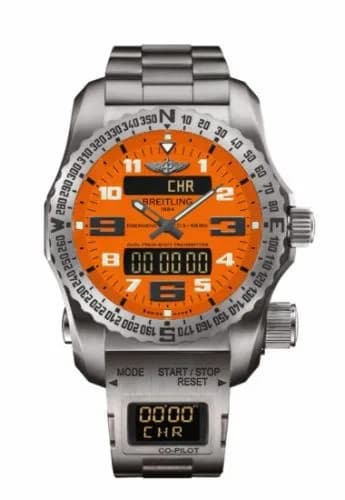 Breitling Emergency II Orange / Co-Pilot E76325A5/O508/E8017510/B999/165E