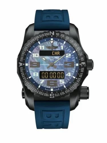 Breitling Emergency II Night Mission / Blue Mother-of-Pearl / Rubber / Folding V7632519/C931/260S/V20DSA.4