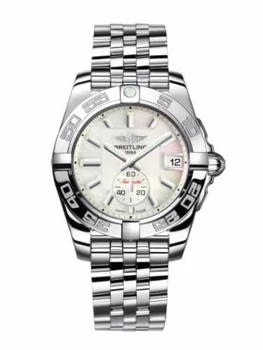 Breitling Galactic 36 Automatic Stainless Steel / Pearl / Bracelet A3733012/A716/376A — фото часов Breitling Galactic 36 Automatic Stainless Steel / Pearl / Bracelet A3733012/A716/376A — фото часов