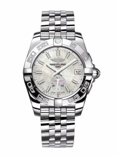 Breitling Galactic 36 Automatic Stainless Steel / Pearl / Bracelet A3733012/A788/376A — фото часов Breitling Galactic 36 Automatic Stainless Steel / Pearl / Bracelet A3733012/A788/376A — фото часов