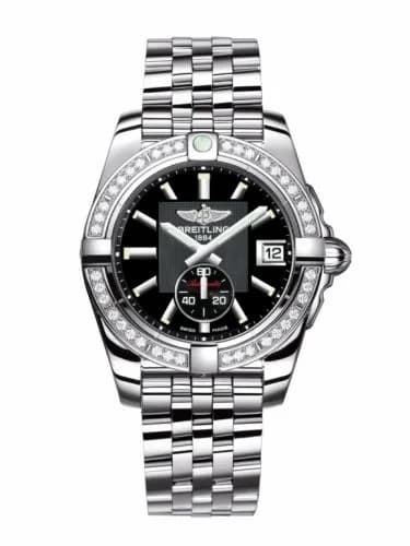 Breitling Galactic 36 Automatic Stainless Steel / Diamond / Volcano Black / Bracelet A3733053/BA33/376A — фото часов Breitling Galactic 36 Automatic Stainless Steel / Diamond / Volcano Black / Bracelet A3733053/BA33/376A — фото часов