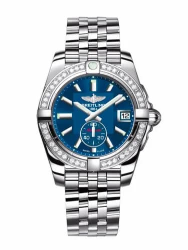 Breitling Galactic 36 Automatic Stainless Steel / Diamond / Gun Blue / Bracelet A3733053/C824/376A — фото часов Breitling Galactic 36 Automatic Stainless Steel / Diamond / Gun Blue / Bracelet A3733053/C824/376A — фото часов