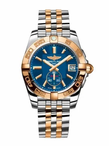 Breitling Galactic 36 Automatic Stainless Steel / Rose Gold / Gun Blue / Bracelet C3733012/C831/376C — фото часов Breitling Galactic 36 Automatic Stainless Steel / Rose Gold / Gun Blue / Bracelet C3733012/C831/376C — фото часов