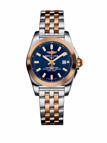 Breitling Galactic 29 Stainless Steel / Rose Gold / Horizon Blue / Bracelet C7234812/C950/791C — фото часов Breitling Galactic 29 Stainless Steel / Rose Gold / Horizon Blue / Bracelet C7234812/C950/791C — фото часов