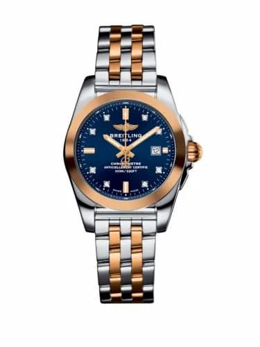 Breitling Galactic 29 Stainless Steel / Rose Gold / Horizon Blue Diamond / Bracelet C7234812/C964/791C — фото часов Breitling Galactic 29 Stainless Steel / Rose Gold / Horizon Blue Diamond / Bracelet C7234812/C964/791C — фото часов