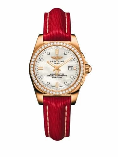 Breitling Galactic 29 Rose Gold / Diamond / Pearl Diamond / Sahara H7234853|A792|273X — фото часов Breitling Galactic 29 Rose Gold / Diamond / Pearl Diamond / Sahara H7234853|A792|273X — фото часов