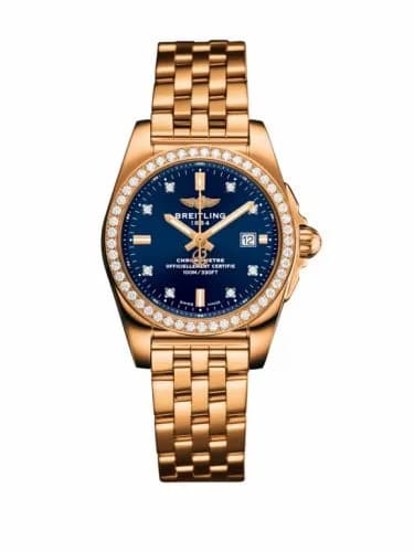 Breitling Galactic 29 Rose Gold / Diamond / Horizon Blue Diamond / Bracelet H7234853|C964|791H — фото часов Breitling Galactic 29 Rose Gold / Diamond / Horizon Blue Diamond / Bracelet H7234853|C964|791H — фото часов