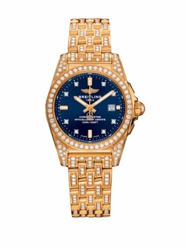 Breitling Galactic 29 Rose Gold / Diamondworks / Horizon Blue Diamond / Bracelet H72348AF|C964|791T — фото часов Breitling Galactic 29 Rose Gold / Diamondworks / Horizon Blue Diamond / Bracelet H72348AF|C964|791T — фото часов
