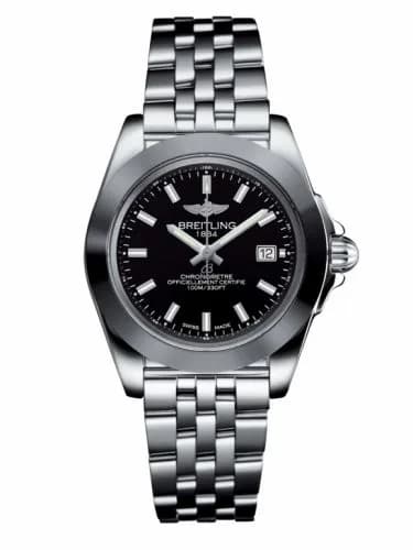 Breitling Galactic 32 Sleek Edition Stainless Steel / Trophy Black / Bracelet W7133012/BF62/792A — фото часов Breitling Galactic 32 Sleek Edition Stainless Steel / Trophy Black / Bracelet W7133012/BF62/792A — фото часов
