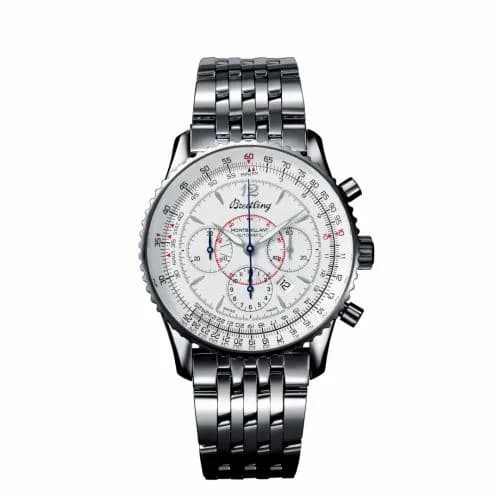 Breitling Montbillant 38 Stainless Steel / White / Japan Special Edition A4137012/G789/223A