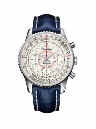 Breitling Montbrillant 01 Stainless Steel / Mercury Silver / Croco AB013012|G735|718P — фото часов Breitling Montbrillant 01 Stainless Steel / Mercury Silver / Croco AB013012|G735|718P — фото часов