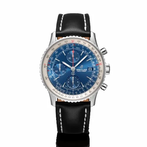 Breitling Navitimer 1 Chronograph 41 Stainless Steel / Blue / Calf / Folding A13324121C1X2 — фото часов Breitling Navitimer 1 Chronograph 41 Stainless Steel / Blue / Calf / Folding A13324121C1X2 — фото часов