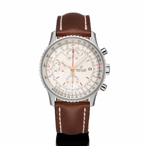 Breitling Navitimer 1 Chronograph 41 Stainless Steel / Silver / Calf / Folding A13324121G1X3 — фото часов Breitling Navitimer 1 Chronograph 41 Stainless Steel / Silver / Calf / Folding A13324121G1X3 — фото часов
