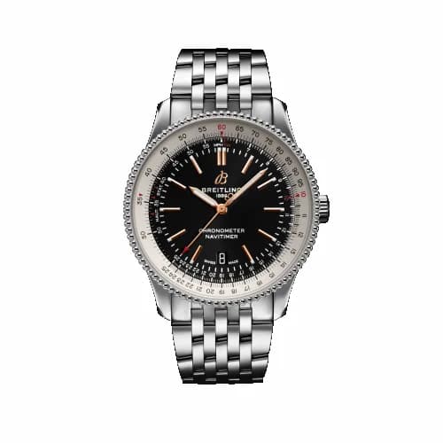 Breitling Navitimer Automatic 41 Automatic Stainless Steel / Black / Bracelet A17326211B1A1 — фото часов Breitling Navitimer Automatic 41 Automatic Stainless Steel / Black / Bracelet A17326211B1A1 — фото часов