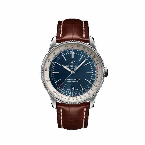 Breitling Navitimer Automatic 41 Automatic Stainless Steel / Blue / Croco / Folding A17326211C1P2 — фото часов Breitling Navitimer Automatic 41 Automatic Stainless Steel / Blue / Croco / Folding A17326211C1P2 — фото часов