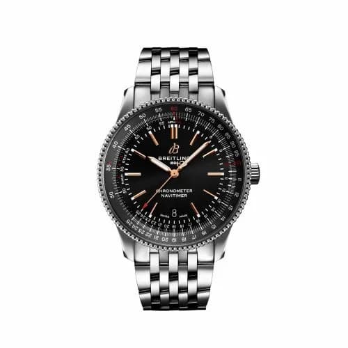 Breitling Navitimer Automatic 41 Automatic Stainless Steel / Black / Bracelet A17326241B1A1 — фото часов Breitling Navitimer Automatic 41 Automatic Stainless Steel / Black / Bracelet A17326241B1A1 — фото часов