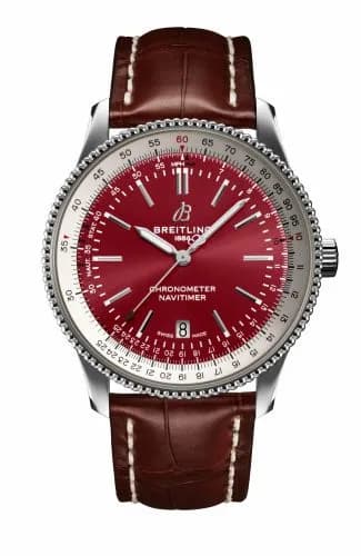 Breitling Navitimer Automatic 41 Automatic Stainless Steel / Red A173265A1K1P2 — фото часов Breitling Navitimer Automatic 41 Automatic Stainless Steel / Red A173265A1K1P2 — фото часов