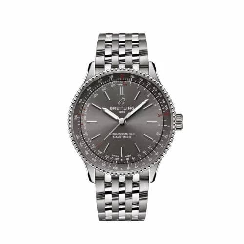 Breitling Navitimer Automatic 36 Stainless Steel / Grey / Bracelet A17327381B1A1 — фото часов Breitling Navitimer Automatic 36 Stainless Steel / Grey / Bracelet A17327381B1A1 — фото часов