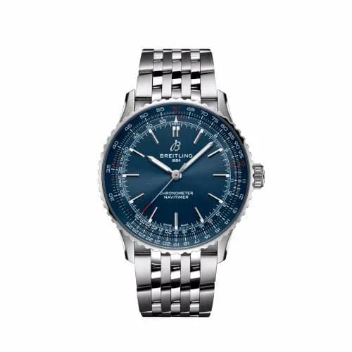 Breitling Navitimer Automatic 41 Automatic Stainless Steel / Blue / Bracelet A17329161C1A1 — фото часов Breitling Navitimer Automatic 41 Automatic Stainless Steel / Blue / Bracelet A17329161C1A1 — фото часов