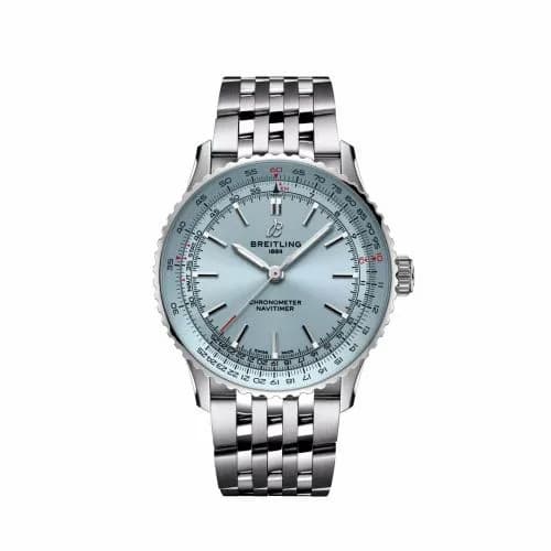 Breitling Navitimer Automatic 41 Automatic Stainless Steel / Ice Blue / Bracelet A17329171C1A1 — фото часов Breitling Navitimer Automatic 41 Automatic Stainless Steel / Ice Blue / Bracelet A17329171C1A1 — фото часов