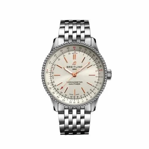Breitling Navitimer 1 35 Automatic Stainless Steel / Silver / Bracelet A17395F41G1A1 — фото часов Breitling Navitimer 1 35 Automatic Stainless Steel / Silver / Bracelet A17395F41G1A1 — фото часов