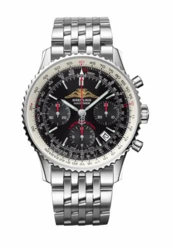 Breitling Navitimer 01 43 Stainless Steel / Black / Bracelet / AOPA A233225U/BD70/442A — фото часов Breitling Navitimer 01 43 Stainless Steel / Black / Bracelet / AOPA A233225U/BD70/442A — фото часов