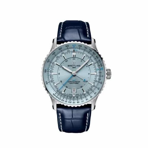 Breitling Navitimer GMT 41 Automatic Stainless Steel / Ice Blue A32310171C1P1 — фото часов Breitling Navitimer GMT 41 Automatic Stainless Steel / Ice Blue A32310171C1P1 — фото часов
